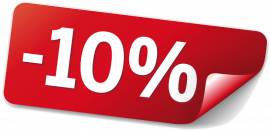 СКИДКИ 10% НА ВЕСЬ АССОРТИМЕНТ