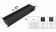 Решетка Kratki Люфт черная 9x100 Решетка Kratki Люфт черная 9x100